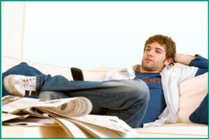 An inactive lifestyle